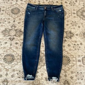 Dark wash M jeans by  Maurice’s jeggings